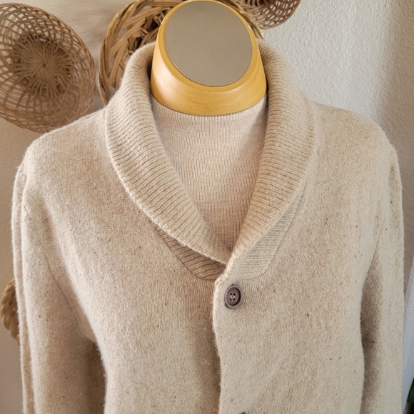 Topman Cozy Wool Cardigan Sweater SZ XL - Picture 3 of 6